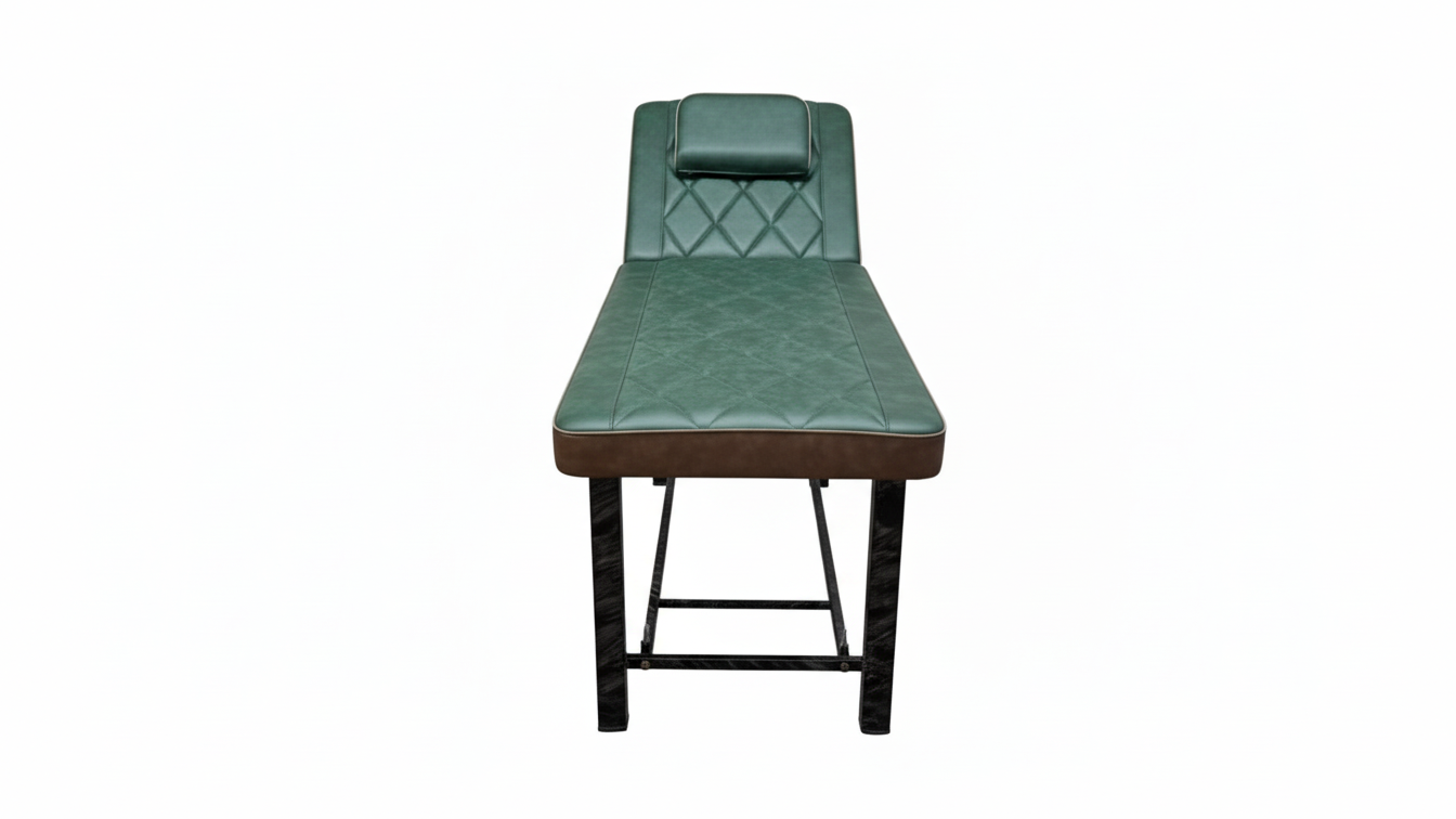 Mub Bed-Fabio Green with Beige
