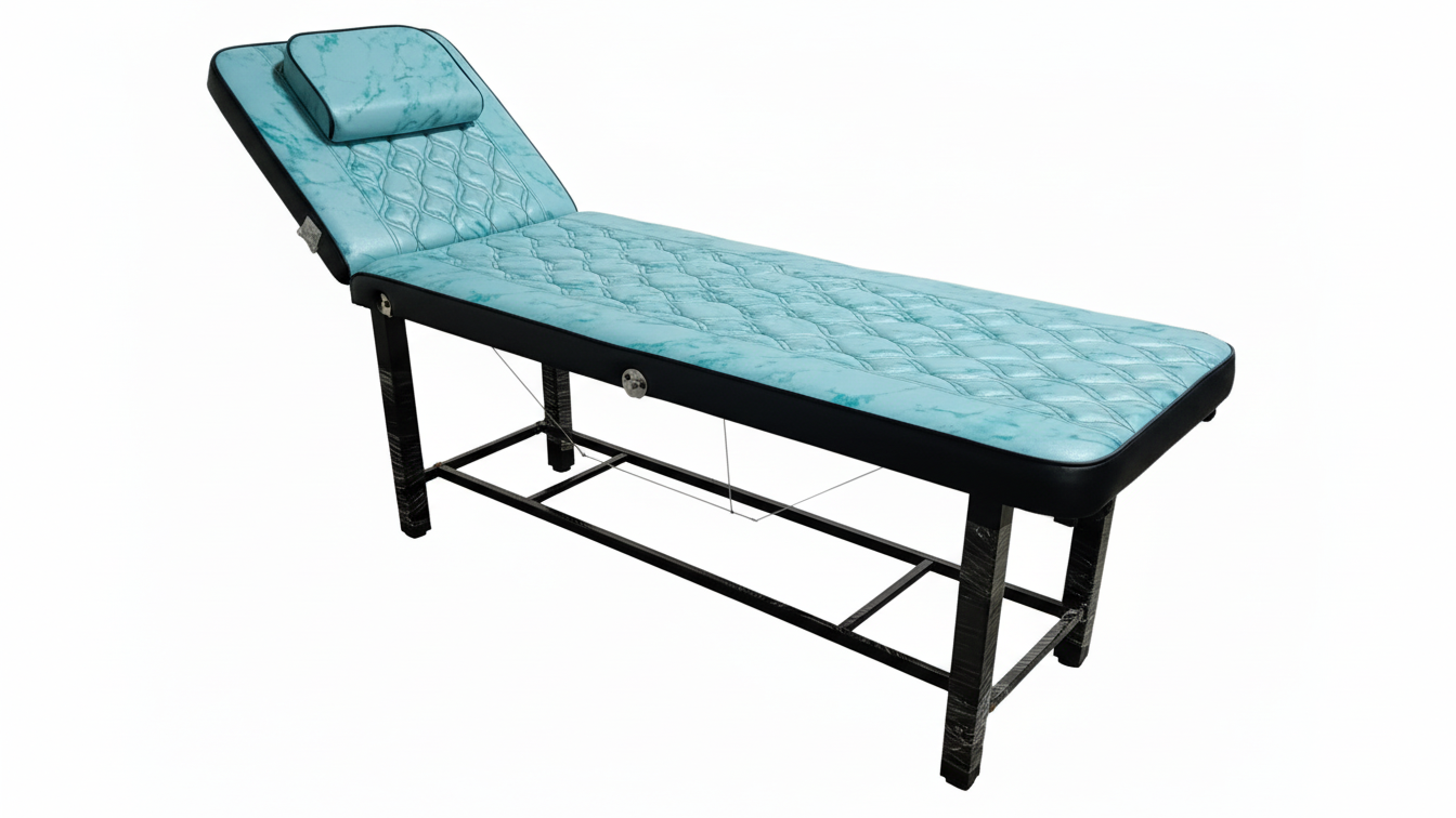 Mub bed-Marbalino Aqua with Black