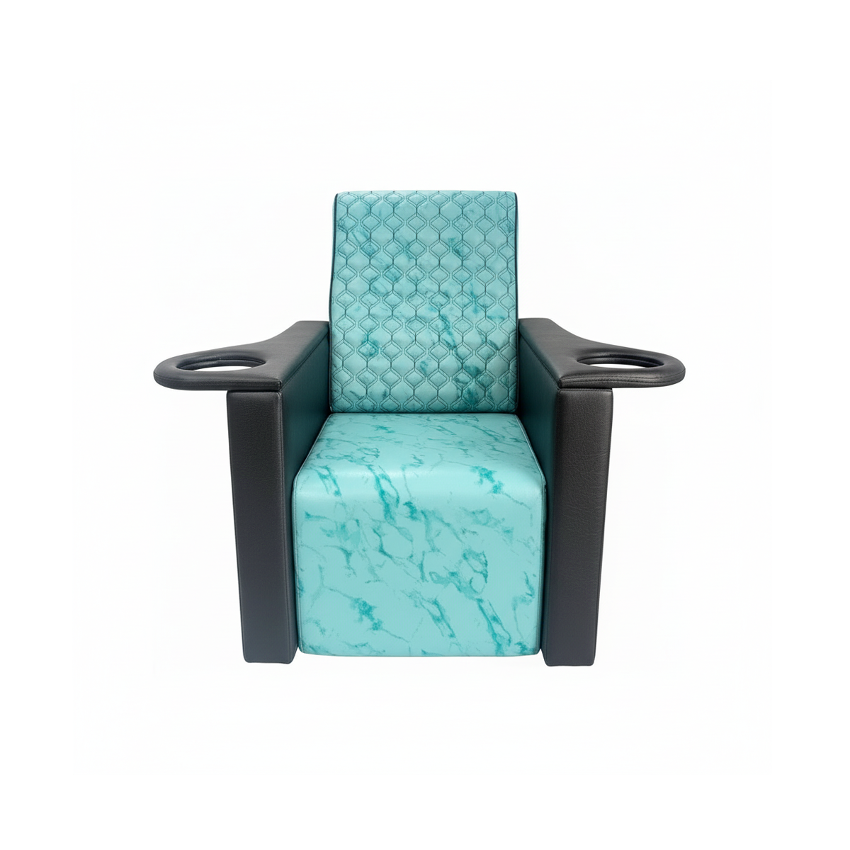 KI-Sofa-Marbalino Aqua with Black