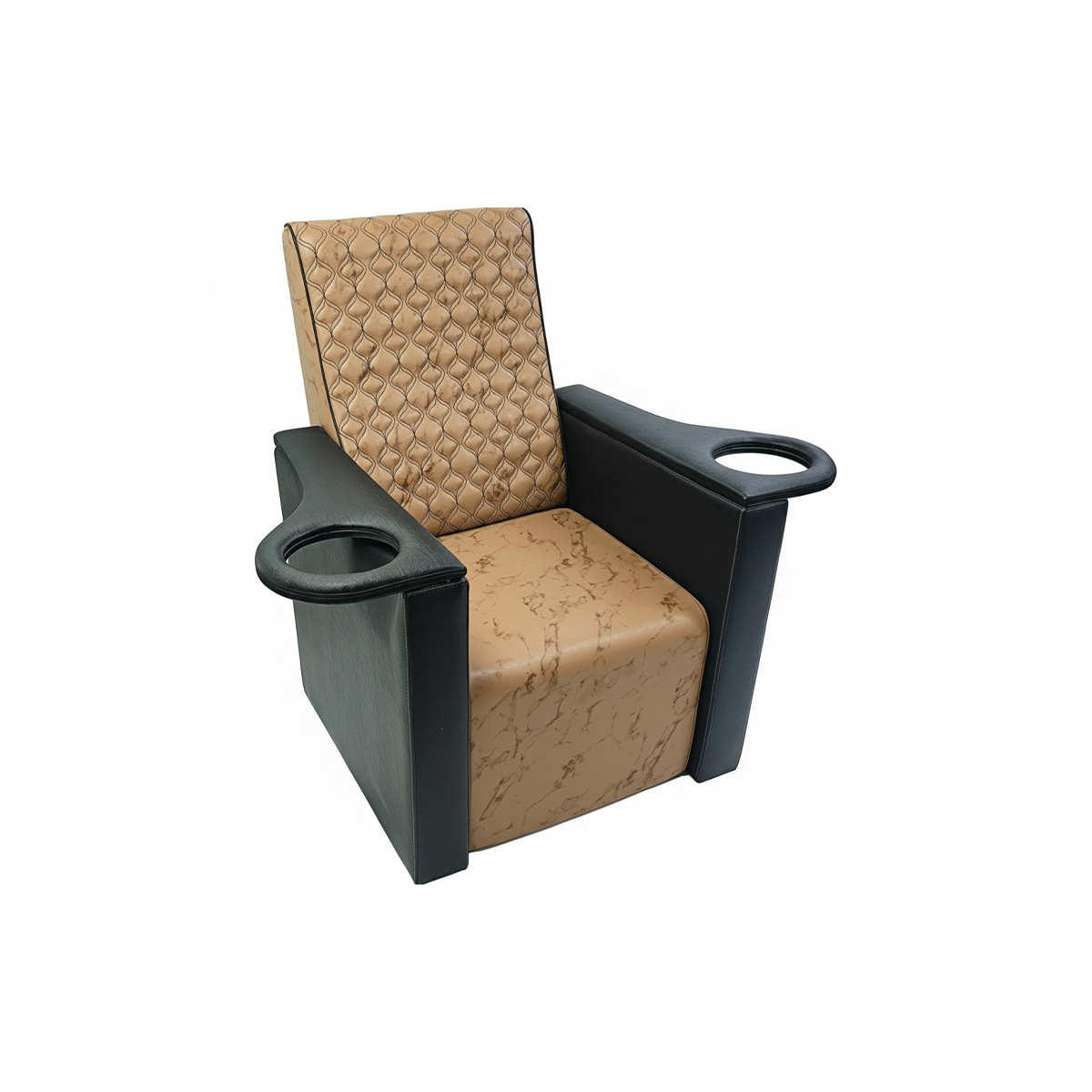 KI-Sofa-Marbalino Brown with Black
