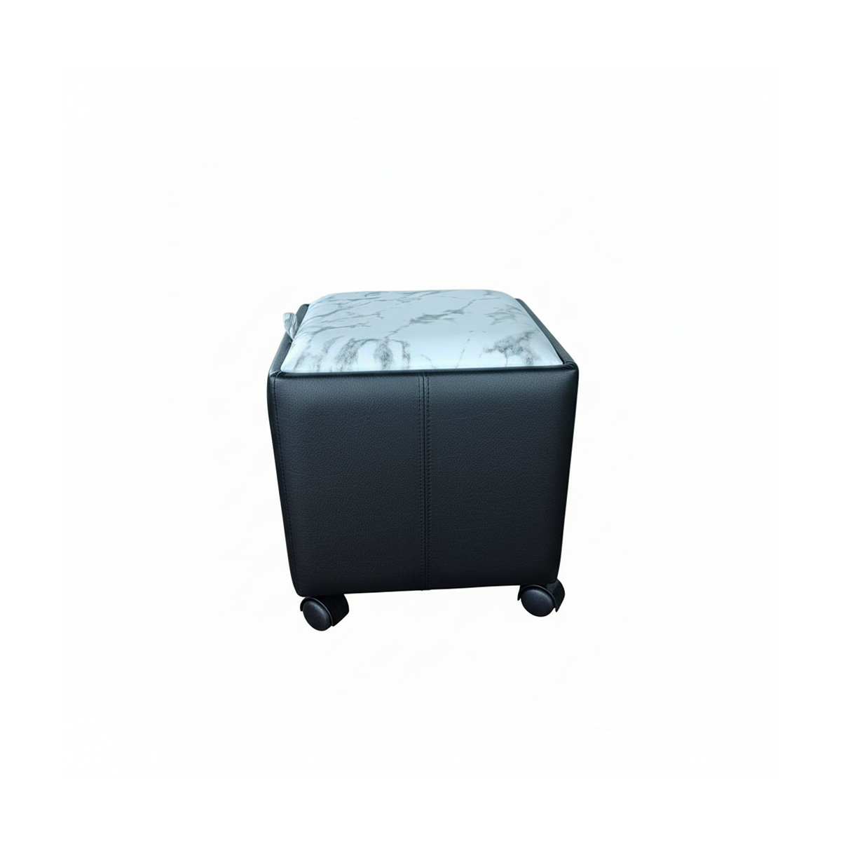 KI-Cubo-Marbalino White with Black