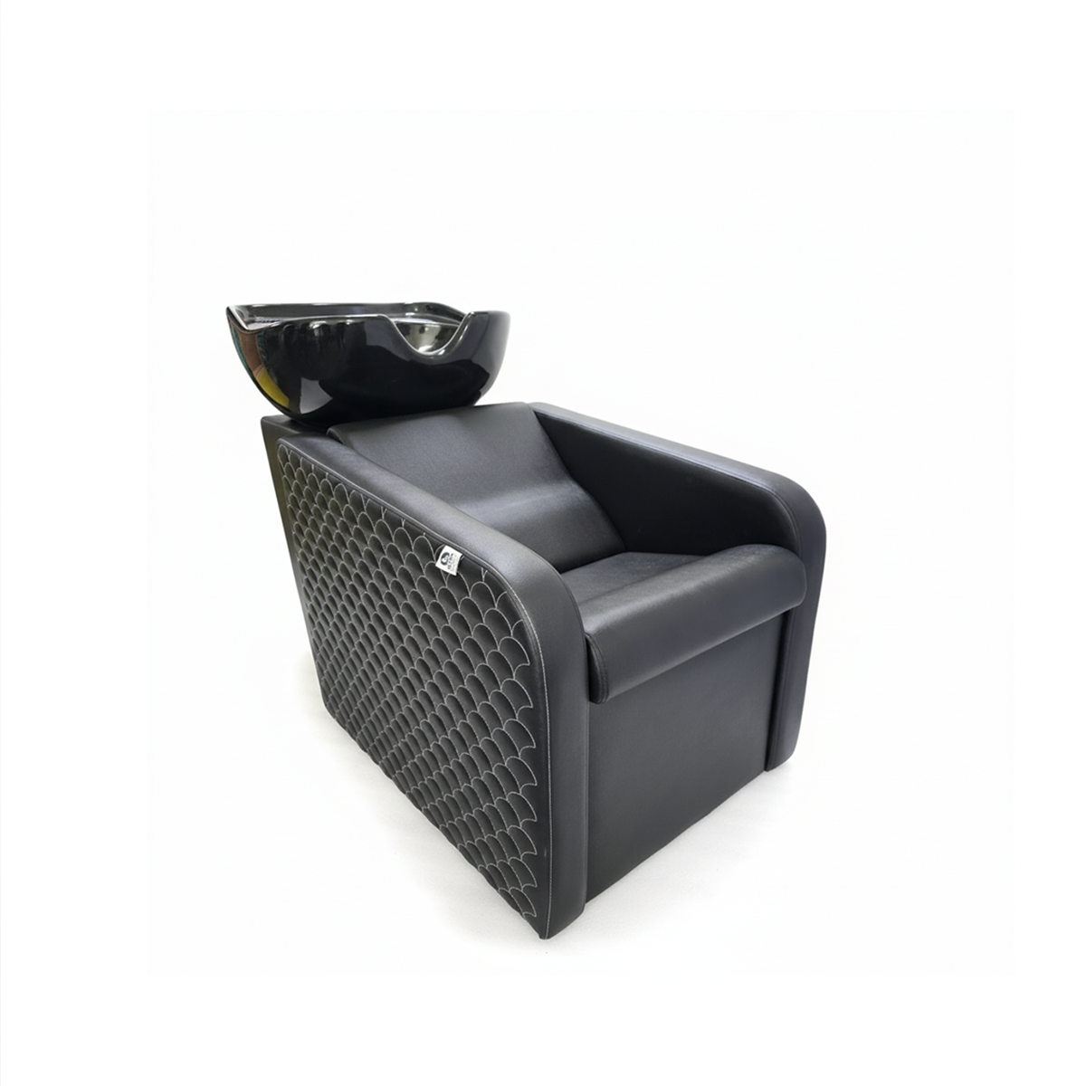 Hair Wash Station KI-006(Mini) Raven - With Side Design Color-Carolina Black
