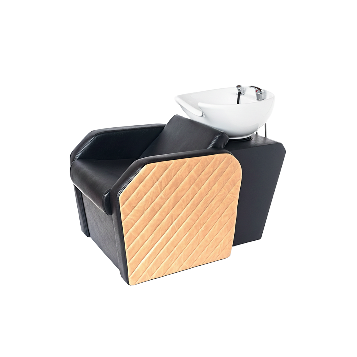 Hair Wash Station KI-004 Lynx - Vegan Black with L.Cream