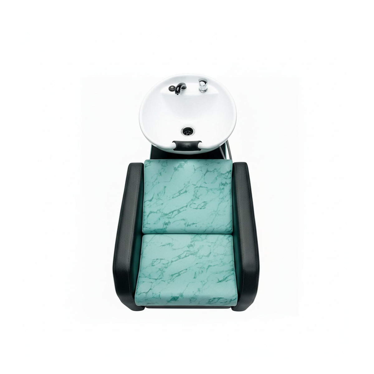 KI-002(MINI)-Marbalino Aqua with Carolina Black